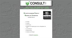 Desktop Screenshot of igi-consult.de