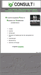 Mobile Screenshot of igi-consult.de